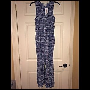Tribal print jumpsuit